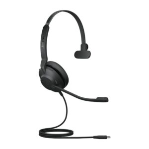 Jabra Evolve2 30 UC | Mono Bedrade On-Ear Headset USB-C | Zwart