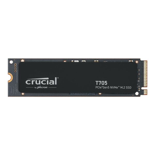 Crucial T705 | 4TB NVMe SSD | M.2 Gen5 | 14.100 MB/s Lezen | 12.600 MB/s Schrijven – 0