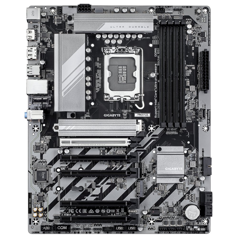 Gigabyte B860 DS3H | Socket LGA 1851 (V1) | Intel B860 | 4xDDR5 | ATX | Moederbord – 1