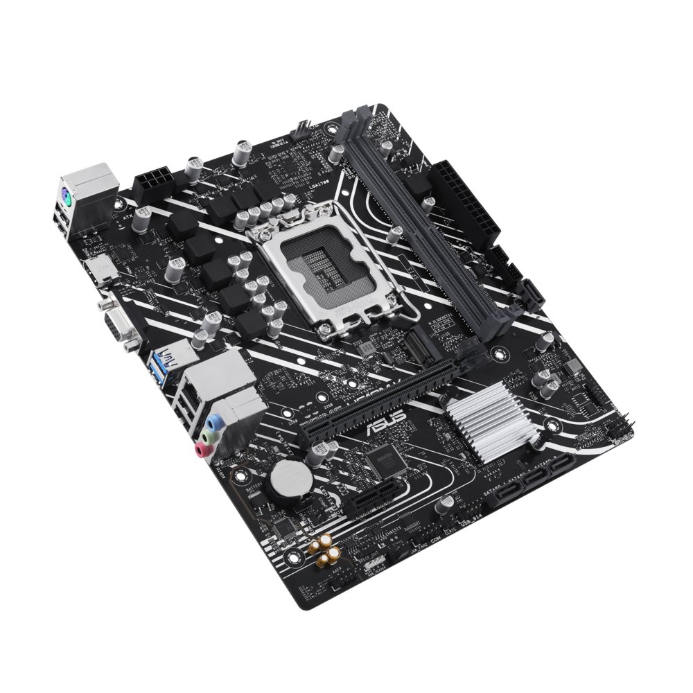 ASUS Prime H610M-K | Socket LGA 1700 | Intel H610 | 2xDDR5 | Micro-ATX | Moederbord – 3