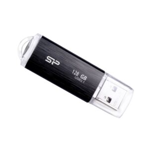 Silicon Power Blaze B02 | 128GB USB-A 3.2 Flash Drive | Zwart