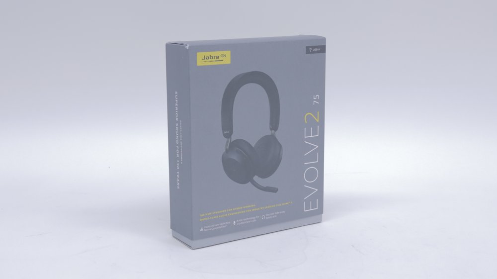 Jabra Evolve2 75 | Draadloze On-Ear Headset | ANC | RF | USB-A | Zwart | 2e Kans – 1 Jabra Evolve2 75 | Draadloze On-Ear Headset | ANC | RF | USB-A | Zwart | 2e Kans – 1