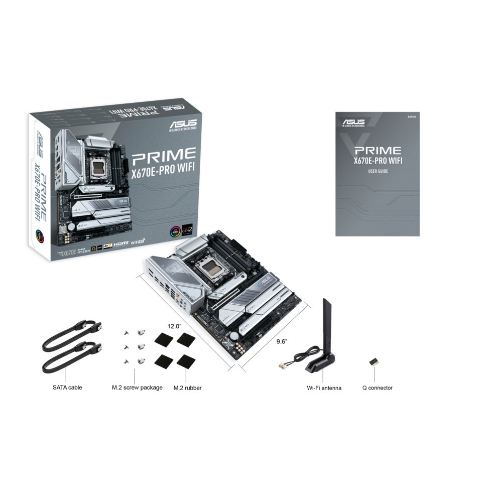 ASUS PRIME X670E-PRO WIFI | Socket AM5 | Intel X670 | 4xDDR5 | ATX | Moederbord – 5