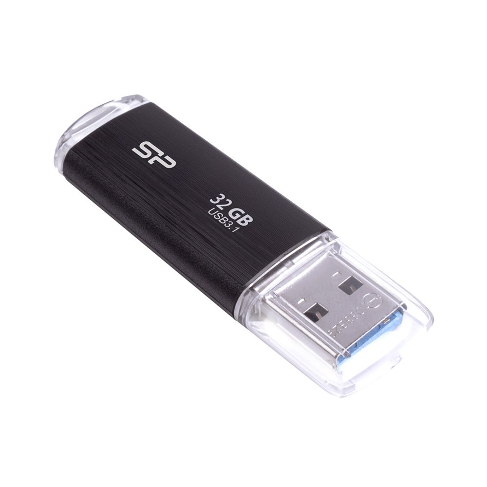 Silicon Power Blaze B02 | 32GB USB-A 3.2 Flash Drive | Zwart – 3 Silicon Power Blaze B02 | 32GB USB-A 3.2 Flash Drive | Zwart – 3