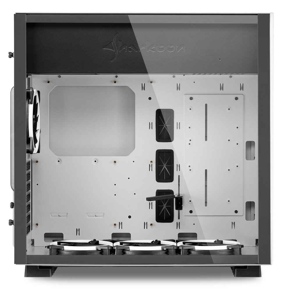 Sharkoon Pure Steel RGB | Midi Tower Behuizing | Wit – 3 Sharkoon Pure Steel RGB | Midi Tower Behuizing | Wit – 3