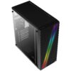 Aerocool Streak | MicroATX/Mini-ITX Behuizing | RGB Frontpaneel | USB 3.2 & 2x USB 2.0 – 4