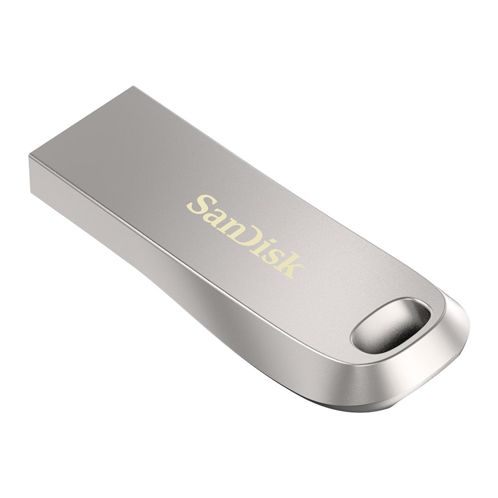 SanDisk Ultra Luxe | 64GB USB-A 3.2 Flash Drive | Zilver – 1 SanDisk Ultra Luxe | 64GB USB-A 3.2 Flash Drive | Zilver – 1