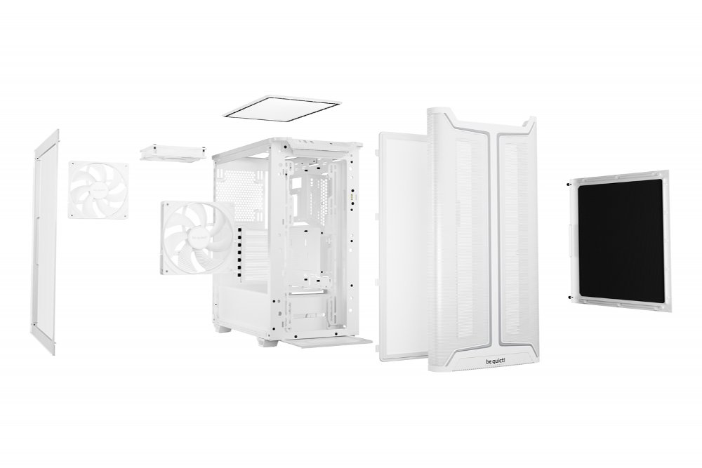 be quiet! PURE BASE 501 DX RGB | Midi Tower Case | Wit – 3 be quiet! PURE BASE 501 DX RGB | Midi Tower Case | Wit – 3