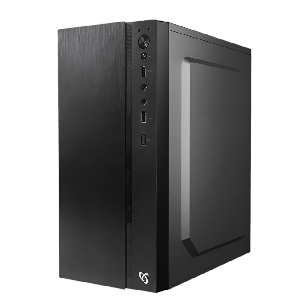 SBOX PCC-05 | Micro Tower Case | Zwart – 1 SBOX PCC-05 | Micro Tower Case | Zwart – 1