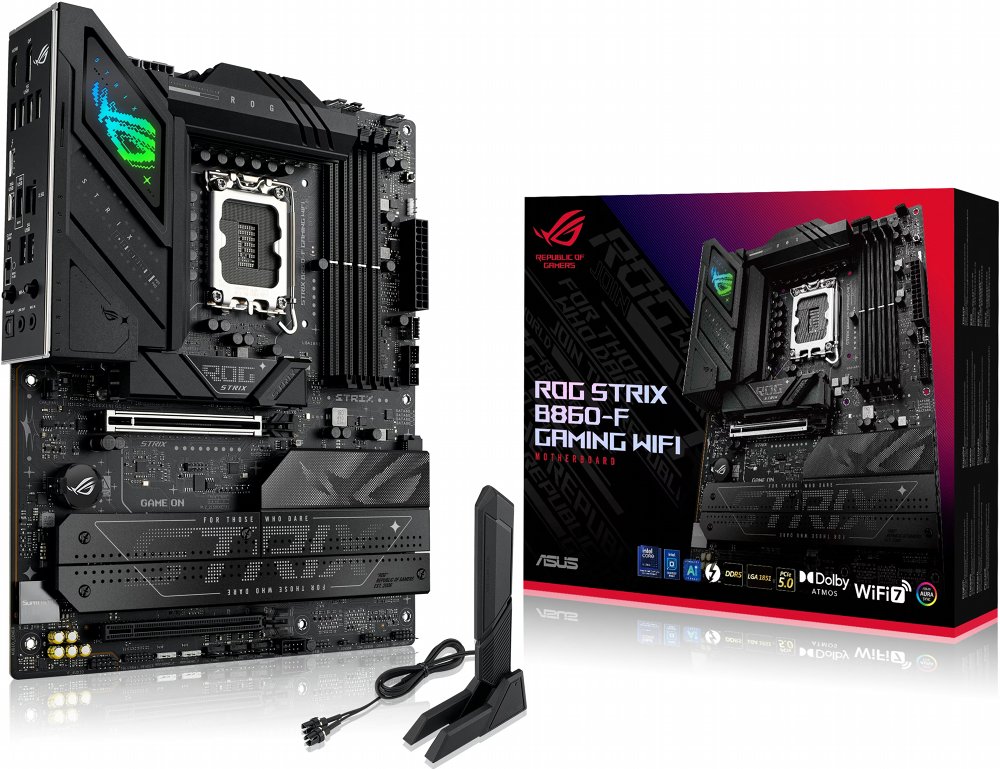 ASUS ROG Strix B860-F GAMING WIFI | Socket LGA 1851 | Intel B860 | 4xDDR5 | ATX | Moederbord – 12 ASUS ROG Strix B860-F GAMING WIFI | Socket LGA 1851 | Intel B860 | 4xDDR5 | ATX | Moederbord – 12