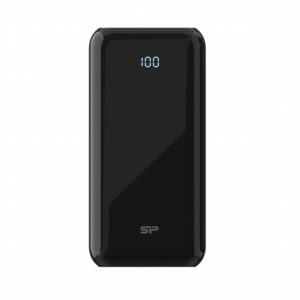 Silicon Power QS28 Powerbank | 20000mAh | 18W Power Delivery | 3-poorts USB-C & USB-A | LED-display | Zwart