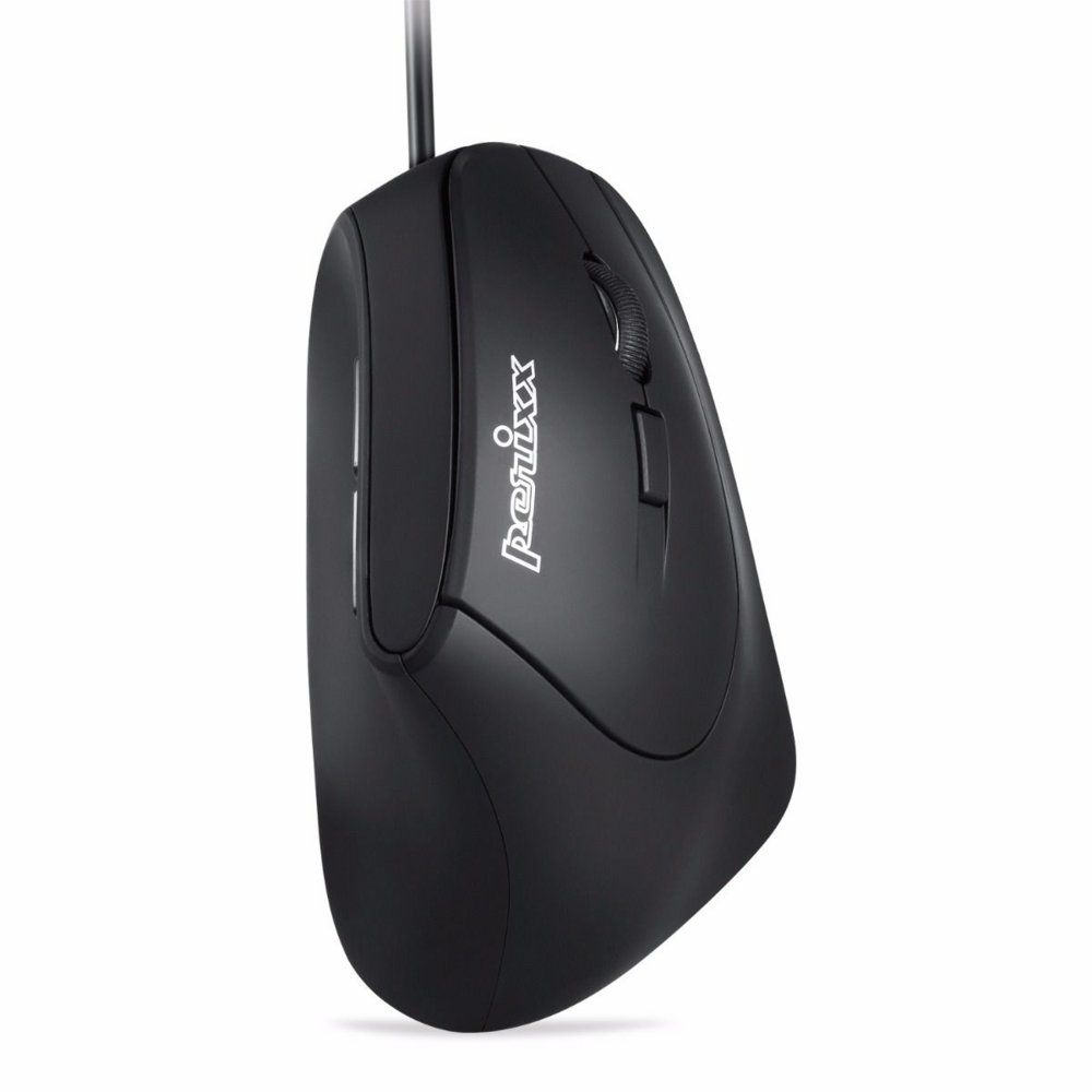 Perixx PERIMICE-515 II | Ergonomische Bedrade Muis | Rechtshandig | USB-A | 1600 DPI | Zwart – 0 Perixx PERIMICE-515 II | Ergonomische Bedrade Muis | Rechtshandig | USB-A | 1600 DPI | Zwart – 0