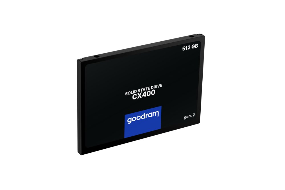 Goodram CX400 | 512GB SATA SSD | 2.5” | 550MB/s Lezen | 500MB/s Schrijven – 2 Goodram CX400 | 512GB SATA SSD | 2.5” | 550MB/s Lezen | 500MB/s Schrijven – 2
