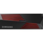 Samsung 990 PRO | 2TB NVMe SSD | M.2 Gen4 | 7.450 MB/s Lezen | 6.900 MB/s Schrijven | Heatsink