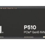 Crucial P510 | 2TB NVMe SSD | M.2 | Gen5 | 11.700MB/s Lezen | 9.500MB/s Schrijven
