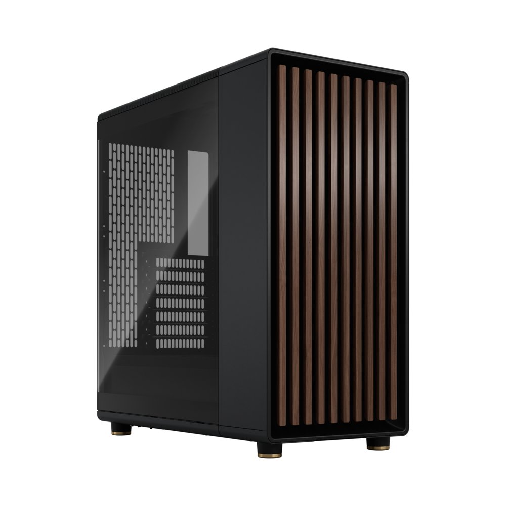 Fractal Design North TG Clear Charcoal | Midi Tower Case | Zwart – 0 Fractal Design North TG Clear Charcoal | Midi Tower Case | Zwart – 0