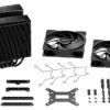 be quiet! Pure Rock Pro 3 Black | 250W TDP | 155mm Hoogte | 120mm Fans | CPU Luchtkoeler – 6