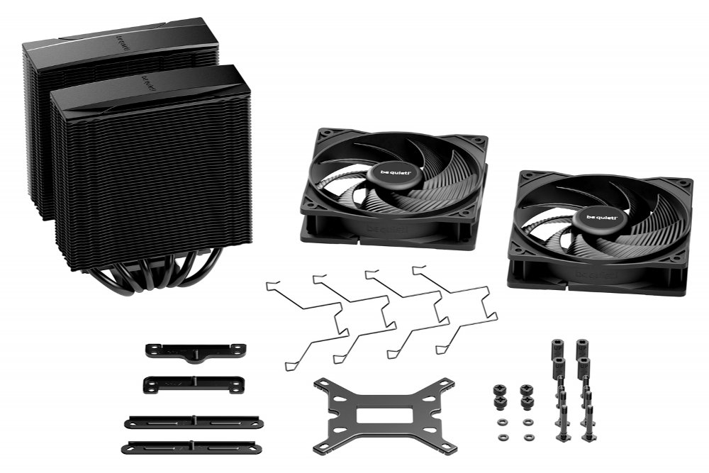 be quiet! Pure Rock Pro 3 Black | 250W TDP | 155mm Hoogte | 120mm Fans | CPU Luchtkoeler – 6 be quiet! Pure Rock Pro 3 Black | 250W TDP | 155mm Hoogte | 120mm Fans | CPU Luchtkoeler – 6