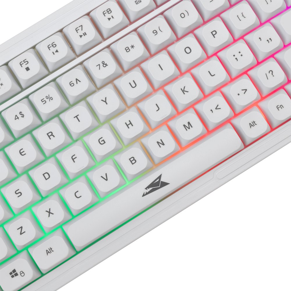 Baracuda ORCA RGB | Bekabeld Gaming Toetsenbord inclusief Muis | QWERTY | Wit – 5