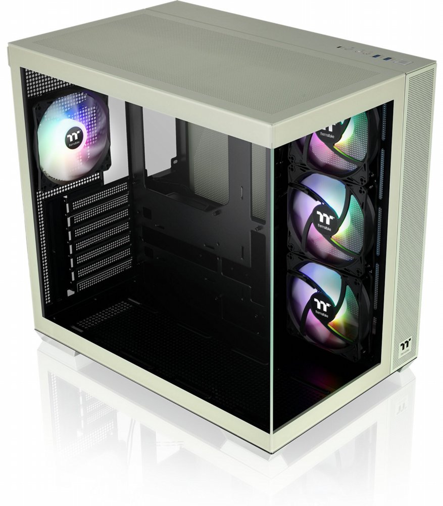 Thermaltake View 380 TG ARGB Matcha Green | Mid Tower Behuizing | Groen (CA-1Z2-00MEWN-00) – 2 Thermaltake View 380 TG ARGB Matcha Green | Mid Tower Behuizing | Groen (CA-1Z2-00MEWN-00) – 2