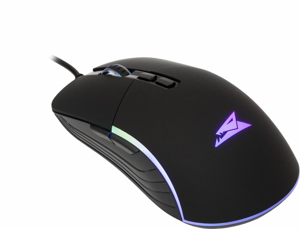 Baracuda NAUTILUS RGB | Bekabelde Gaming Muis | Rechtshandig | USB-A | 12800 DPI | Zwart – 5