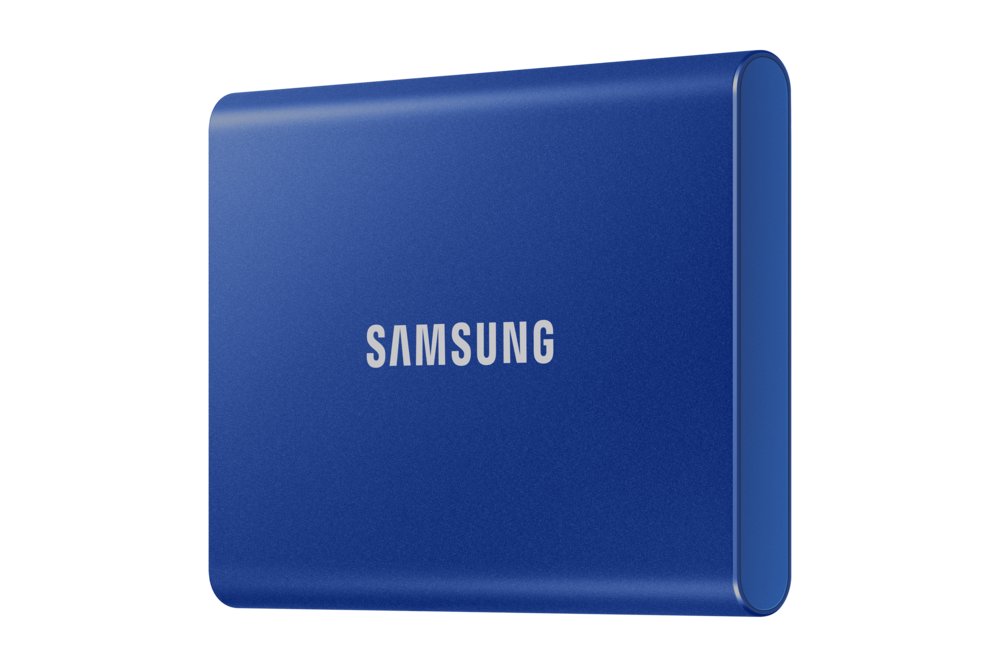 Samsung T7 | Externe SSD | 2TB | USB 3.2 Gen2 | 1.050MB/s Lezen | 1.000MB/s Schrijven | Blauw – 2