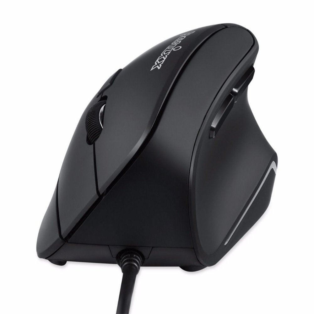 Perixx PERIMICE-515 II | Ergonomische Bedrade Muis | Rechtshandig | USB-A | 1600 DPI | Zwart – 3 Perixx PERIMICE-515 II | Ergonomische Bedrade Muis | Rechtshandig | USB-A | 1600 DPI | Zwart – 3