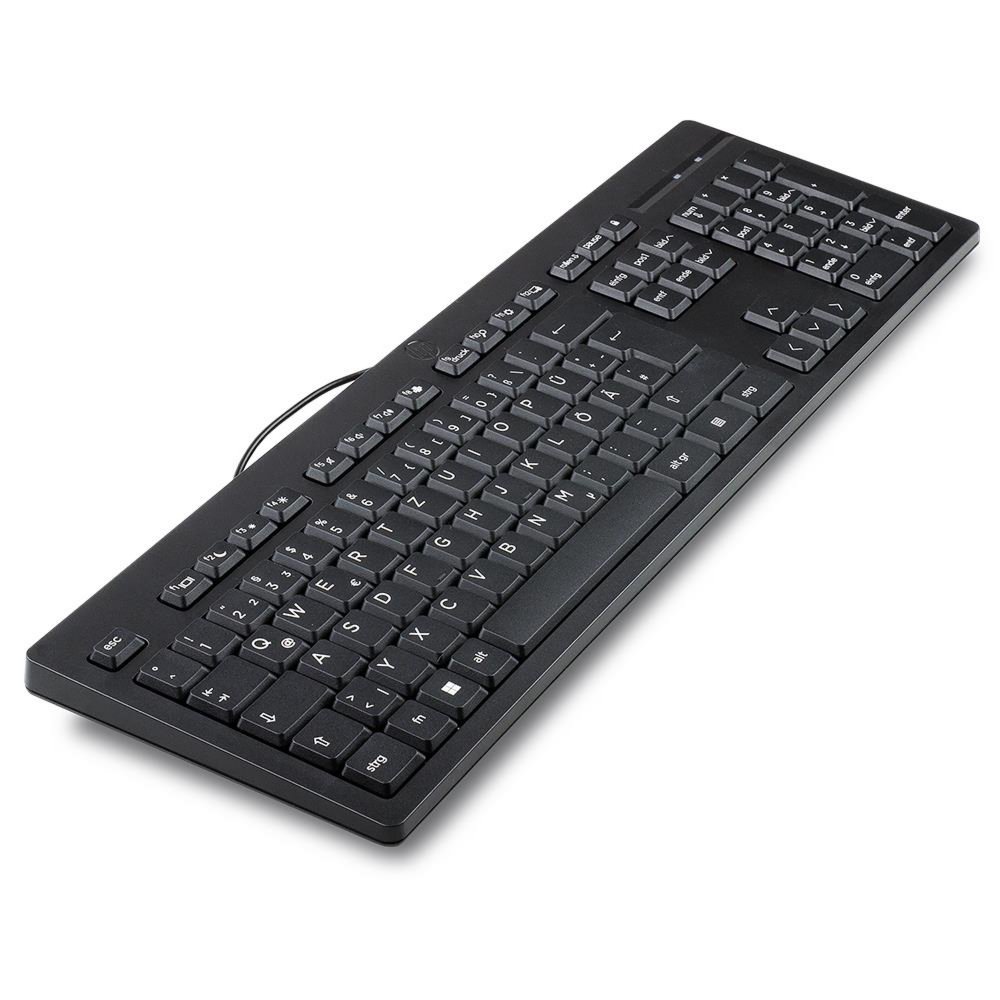 HP 125 | Bedraad Toetsenbord | USB | QWERTY US International | Zwart – 1 HP 125 | Bedraad Toetsenbord | USB | QWERTY US International | Zwart – 1