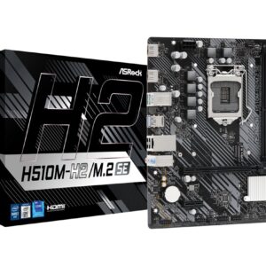 Asrock H510M-H2/M.2 SE | Socket LGA 1200 | Intel H470 | 2xDDR4 | Micro-ATX | Moederbord