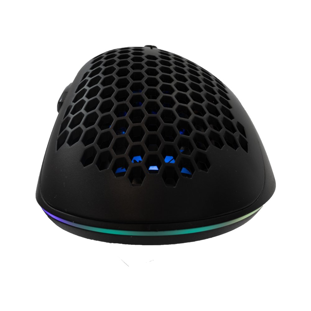 Baracuda CORAL RGB | Bedrade Gaming Muis | USB-A | 12800 DPI | Zwart – 3