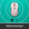 Logitech Signature M650 | Draadloze Muis | Rechtshandig | RF + Bluetooth | 2000 DPI | Roze – 9