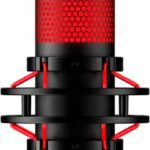 HyperX QuadCast | USB-microfoon | Rode verlichting | Voor pc en console | Zwart/Rood