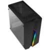 Aerocool Bolt | MicroATX/Mini-ITX Behuizing | RGB Frontpaneel | USB 3.2 & 2x USB 2.0 – 4