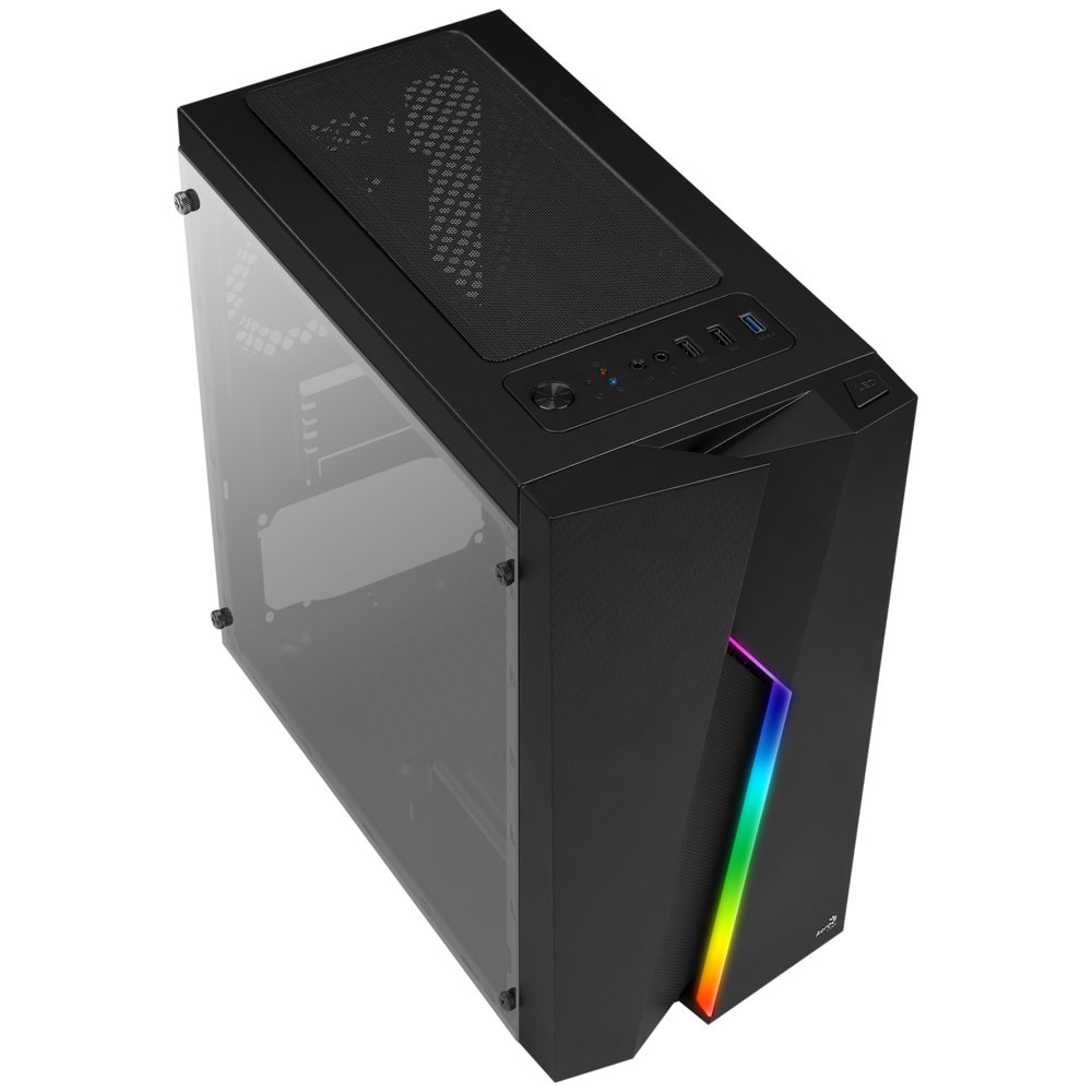 Aerocool Bolt | MicroATX/Mini-ITX Behuizing | RGB Frontpaneel | USB 3.2 & 2x USB 2.0 – 4 Aerocool Bolt | MicroATX/Mini-ITX Behuizing | RGB Frontpaneel | USB 3.2 & 2x USB 2.0 – 4