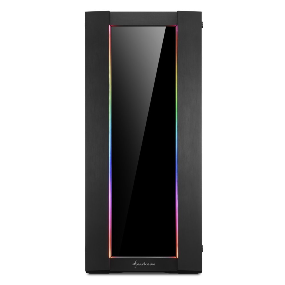 Sharkoon ELITE SHARK CA200G | Midi Tower Behuizing | Zwart – 1 Sharkoon ELITE SHARK CA200G | Midi Tower Behuizing | Zwart – 1