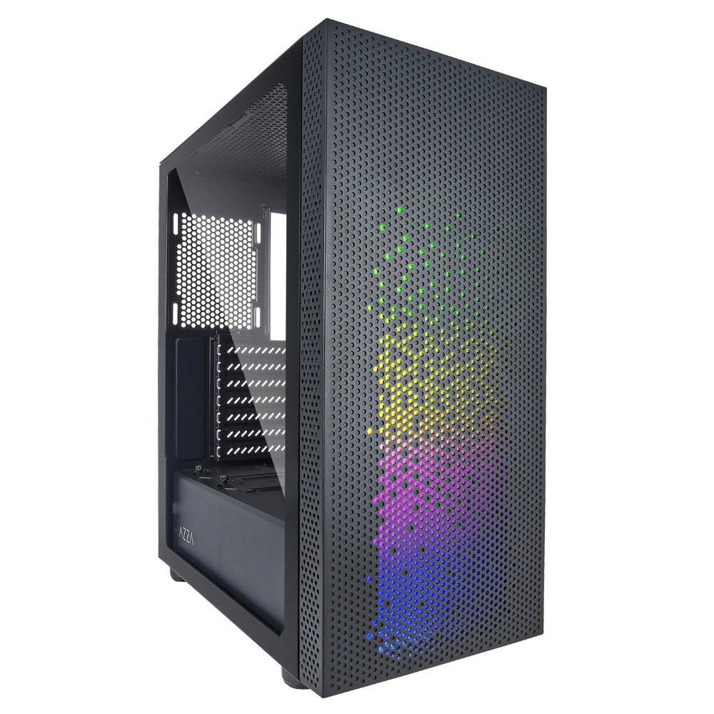 Azza Celesta RGB | Midi Tower Case | Zwart – 0 Azza Celesta RGB | Midi Tower Case | Zwart – 0