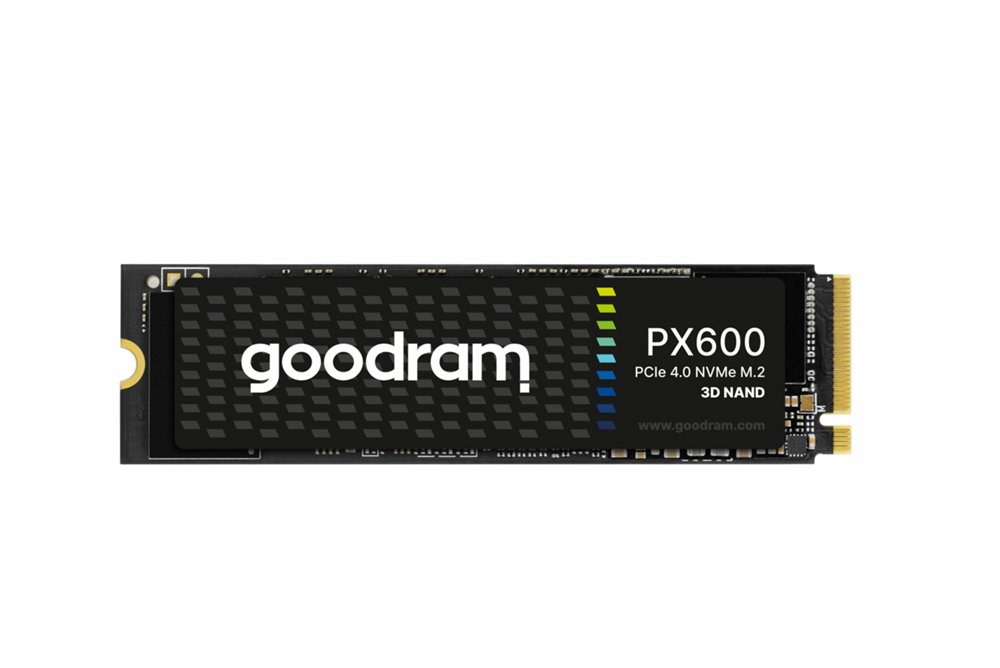Goodram PX600 | 1TB NVMe SSD | M.2 Gen4 | 5.000MB/s Lezen | 3.200MB/s Schrijven – 0 Goodram PX600 | 1TB NVMe SSD | M.2 Gen4 | 5.000MB/s Lezen | 3.200MB/s Schrijven – 0