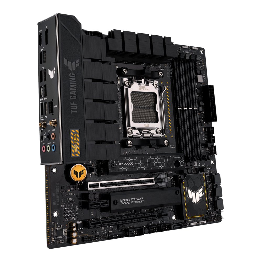 ASUS TUF GAMING B650M-PLUS WIFI | AMD B650 | Socket AM5 | Micro-ATX Moederbord – 9
