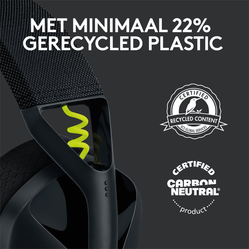 Logitech G435 Wireless Gaming Headset | Bluetooth & Lightspeed | Hoofdband | Zwart – 12 Logitech G435 Wireless Gaming Headset | Bluetooth & Lightspeed | Hoofdband | Zwart – 12