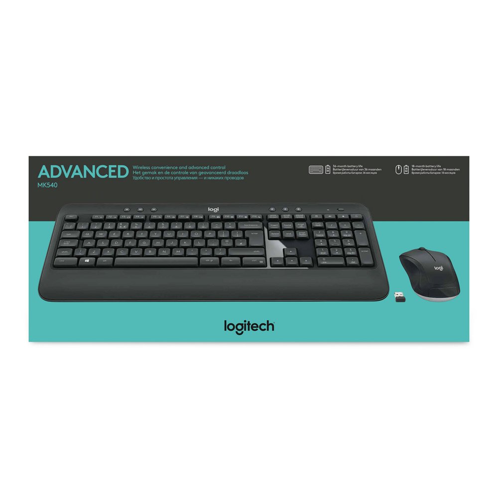 Logitech MK540 Advanced | Draadloze Muis- en Toetsenbordcombo | AZERTY | België – 17 Logitech MK540 Advanced | Draadloze Muis- en Toetsenbordcombo | AZERTY | België – 17