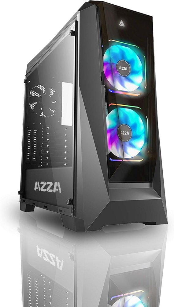 Azza Chroma 410B | Midi Tower Case | Zwart – 0 Azza Chroma 410B | Midi Tower Case | Zwart – 0