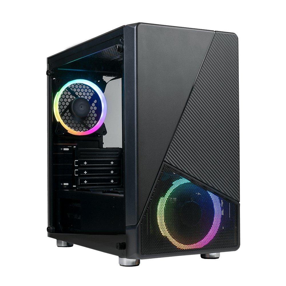 Azza Noir 130 RGB | Micro Tower Case | Zwart – 2 Azza Noir 130 RGB | Micro Tower Case | Zwart – 2
