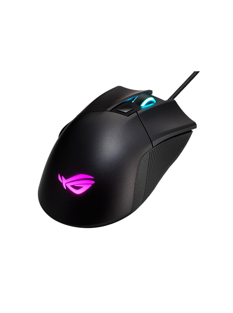 ASUS ROG Gladius II Core | Bedrade Gaming Muis | Rechtshandig | USB-A | 6200 DPI | Zwart – 4