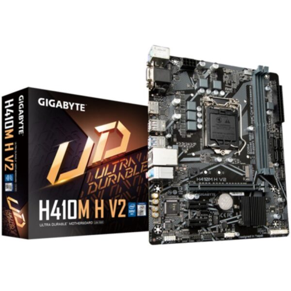 Gigabyte H410M H V2 | Micro-ATX Moederbord | Intel H410 | Socket LGA 1200 – 0 Gigabyte H410M H V2 | Micro-ATX Moederbord | Intel H410 | Socket LGA 1200 – 0