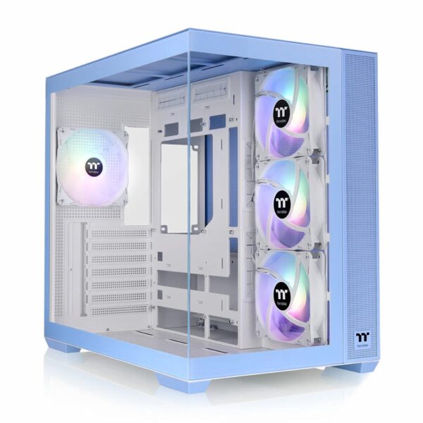 Thermaltake View 380 TG ARGB | Mid Tower Case | Hydrangea Blue (CA-1Z2-00MFWN-00) – 0