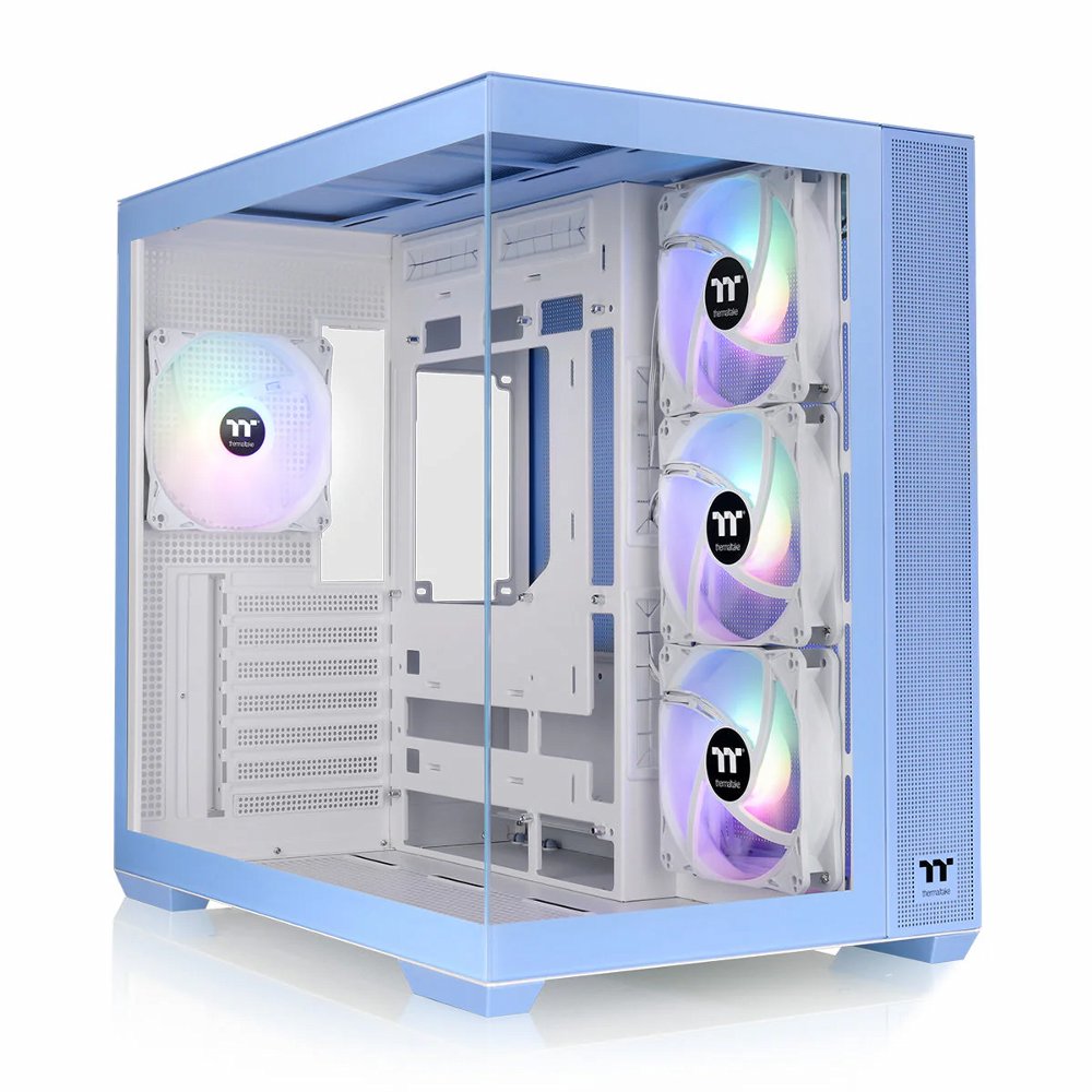Thermaltake View 380 TG ARGB | Mid Tower Case | Hydrangea Blue (CA-1Z2-00MFWN-00) – 0 Thermaltake View 380 TG ARGB | Mid Tower Case | Hydrangea Blue (CA-1Z2-00MFWN-00) – 0