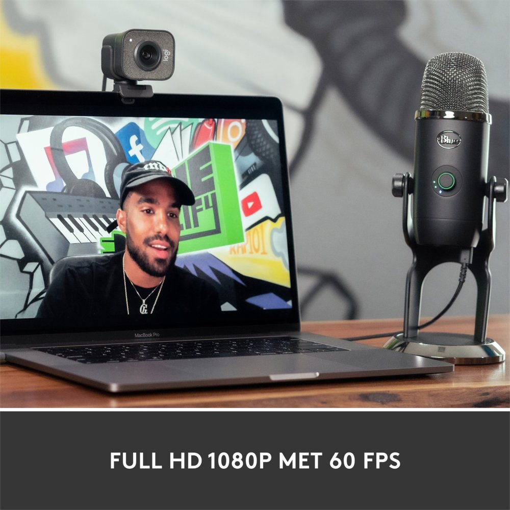 Logitech StreamCam | 1080p 60FPS USB-C Webcam met Microfoon | Grafiet – 10 Logitech StreamCam | 1080p 60FPS USB-C Webcam met Microfoon | Grafiet – 10
