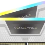 Corsair Vengeance RGB Wit | 32GB 2x16GB DDR5 | 5200MHz | DIMM | CL40 | Geheugenmodule | RAM