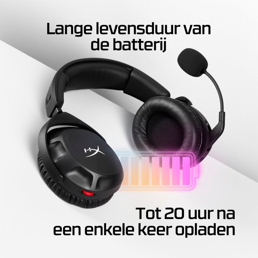 HyperX Cloud Stinger 2 | Draadloze Over-Ear Headset | USB-A Receiver | Zwart – 9