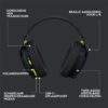 Logitech G435 Wireless Gaming Headset | Bluetooth & Lightspeed | Hoofdband | Zwart – 14